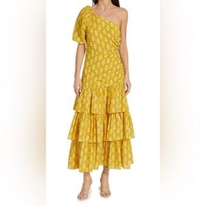 Virginia One Shoulder Maxi Dress